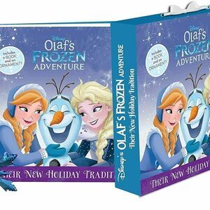Disney Olaf's Frozen Adventure Book & Ornaments Their New Holiday Tradition‎